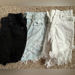 Wild Fable Black Denim Shorts